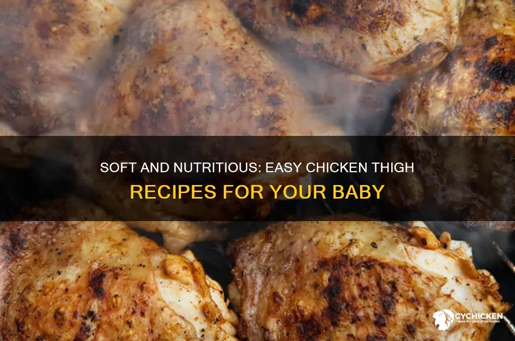 how to cook chicken thigh for baby