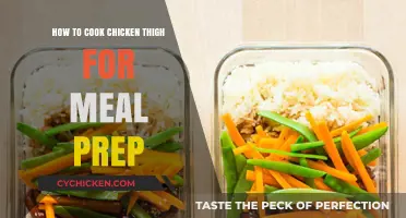 Meal Prep Mastery: Juicy, Flavorful Chicken Thighs Made Easy