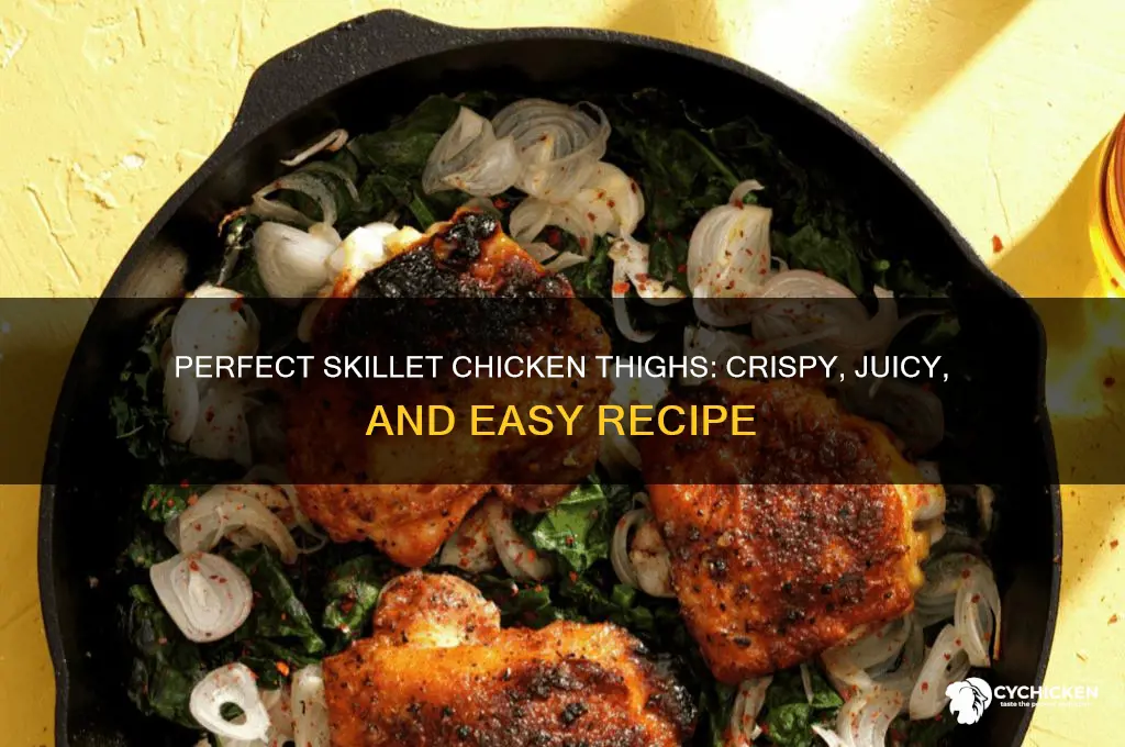how to cook chicken thigh on skillet
