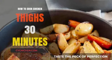 Quick & Juicy 30-Minute Chicken Thighs Recipe Guide