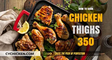 Perfectly Juicy Chicken Thighs: Baking at 350°F Made Easy