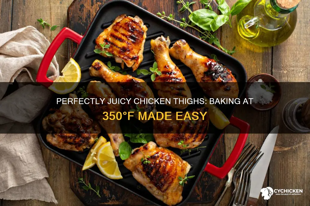 how to cook chicken thighs 350