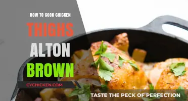 Master Alton Brown's Perfectly Crispy Chicken Thighs Recipe