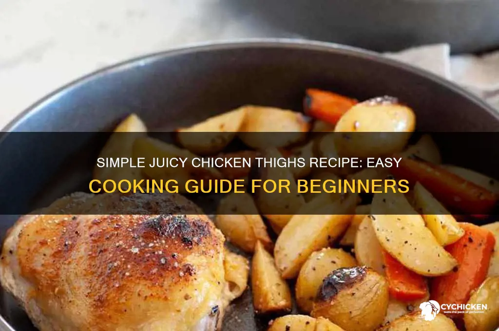 how to cook chicken thighs easy