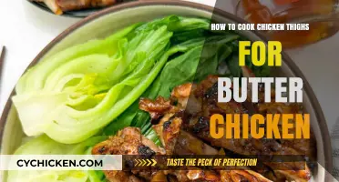 Perfectly Cooked Chicken Thighs for Creamy Butter Chicken Recipe
