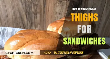 Perfectly Juicy Chicken Thighs: Mastering Sandwich-Ready Cooking Techniques