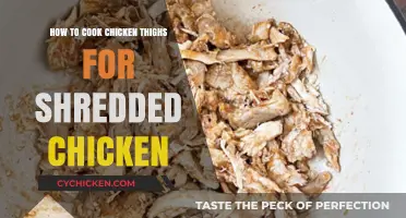 Perfectly Shredded Chicken: Mastering Chicken Thighs Cooking Techniques