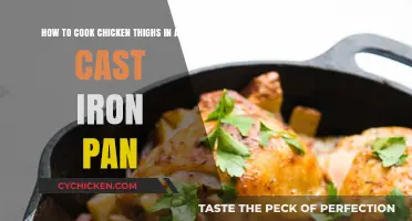 Perfectly Crispy Cast Iron Chicken Thighs: A Simple Cooking Guide