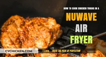 Perfectly Crispy Chicken Thighs: Nuwave Air Fryer Cooking Guide