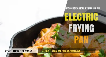 Perfectly Crispy Chicken Thighs: Electric Frying Pan Cooking Guide
