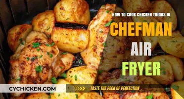 Perfectly Crispy Chicken Thighs in Your Chefman Air Fryer
