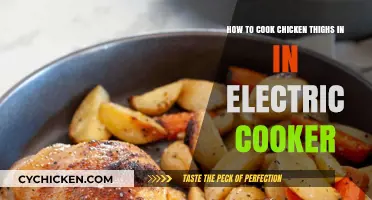 Mastering Juicy Chicken Thighs in Your Electric Cooker: A Simple Guide