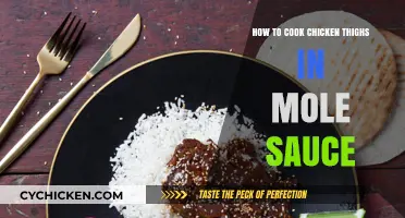 Mastering Mole: A Guide to Cooking Chicken Thighs in Rich Sauce