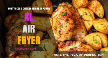 Perfectly Crispy Chicken Thighs in Your Power XL Air Fryer