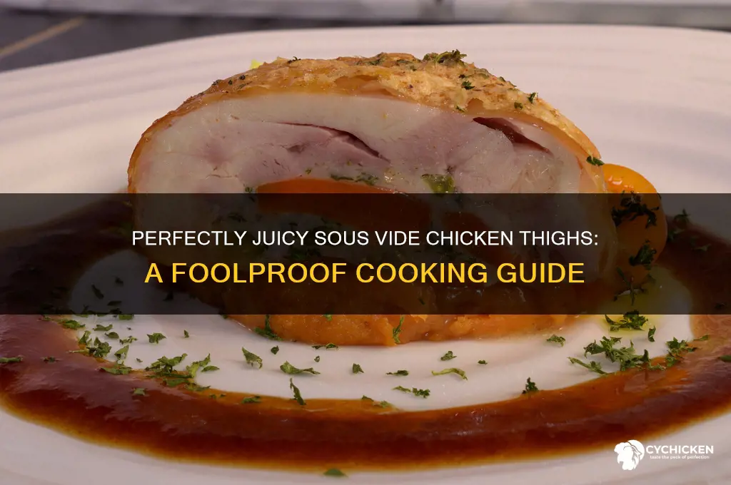 how to cook chicken thighs in sous vide