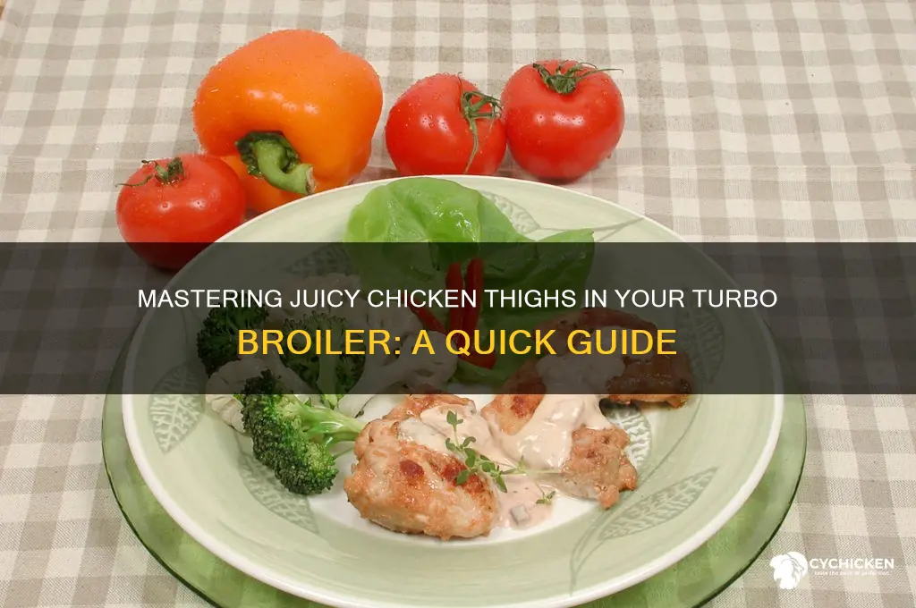 how to cook chicken thighs in turbo broiler