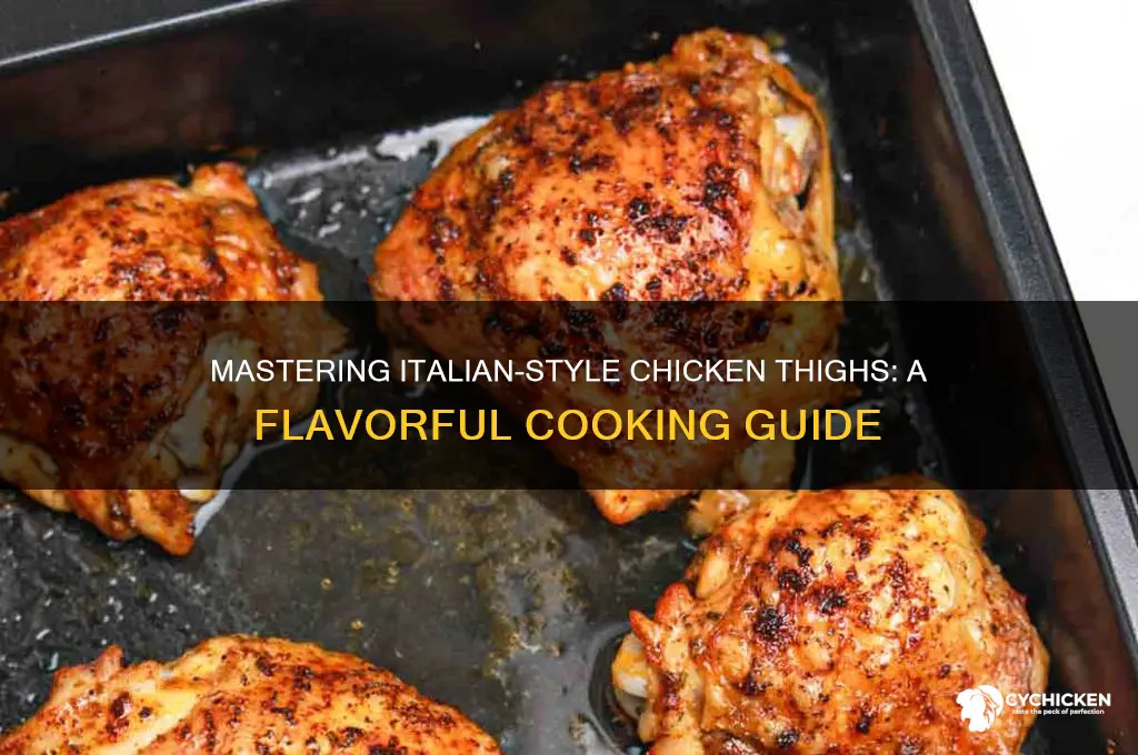 how to cook chicken thighs italian style