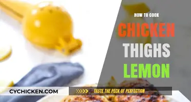 Juicy Lemon Chicken Thighs: Easy Recipe for Perfect Flavor