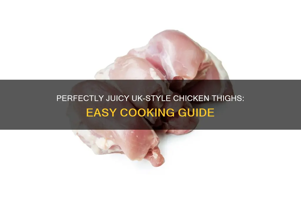 how to cook chicken thighs uk