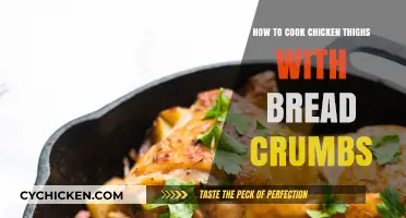 Crispy Bread Crumb Chicken Thighs: Easy Recipe for Juicy Perfection
