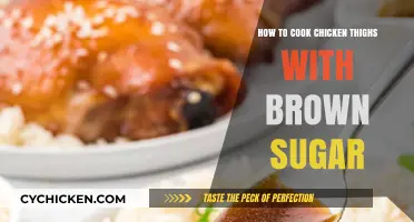 Sweet & Savory: Perfectly Glazed Brown Sugar Chicken Thighs Recipe