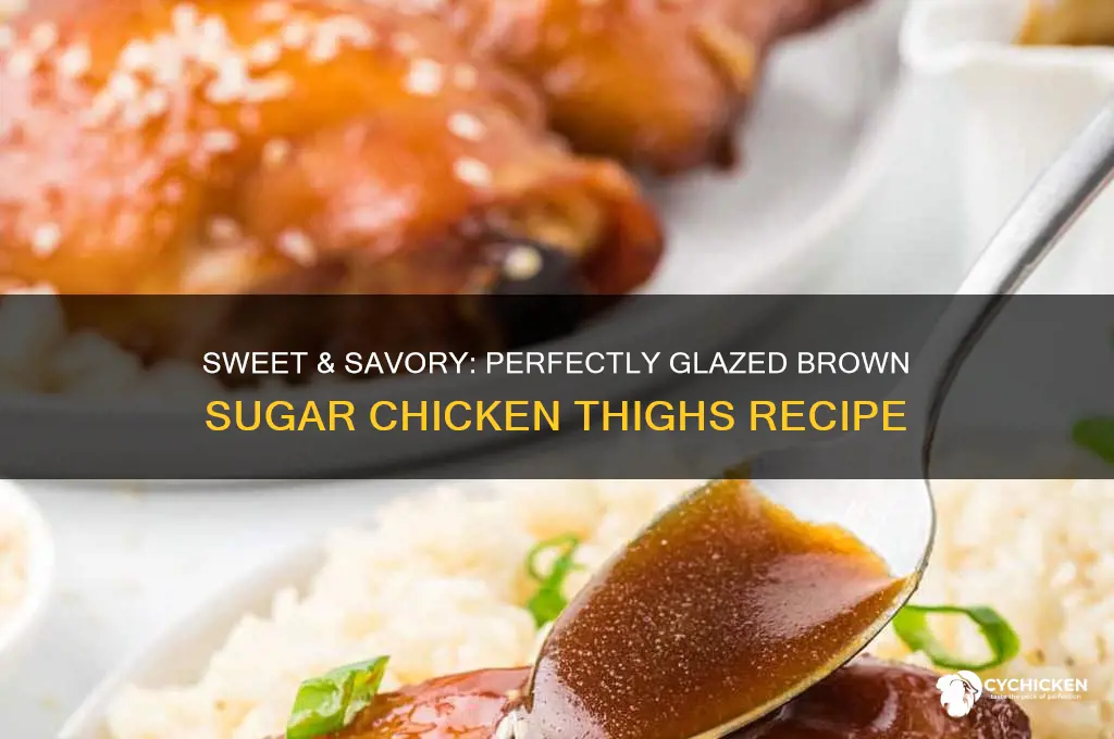 how to cook chicken thighs with brown sugar