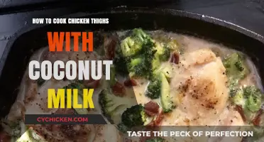Creamy Coconut Milk Chicken Thighs: Easy, Flavorful Recipe Guide