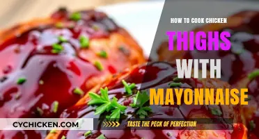 Juicy Mayonnaise-Glazed Chicken Thighs: Easy Recipe for Perfectly Cooked Meat