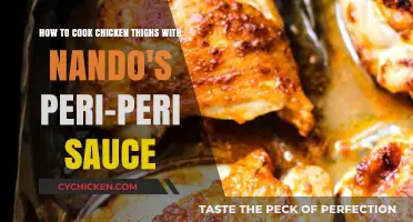 Spicy & Juicy: Mastering Chicken Thighs with Nando's Peri-Peri Sauce