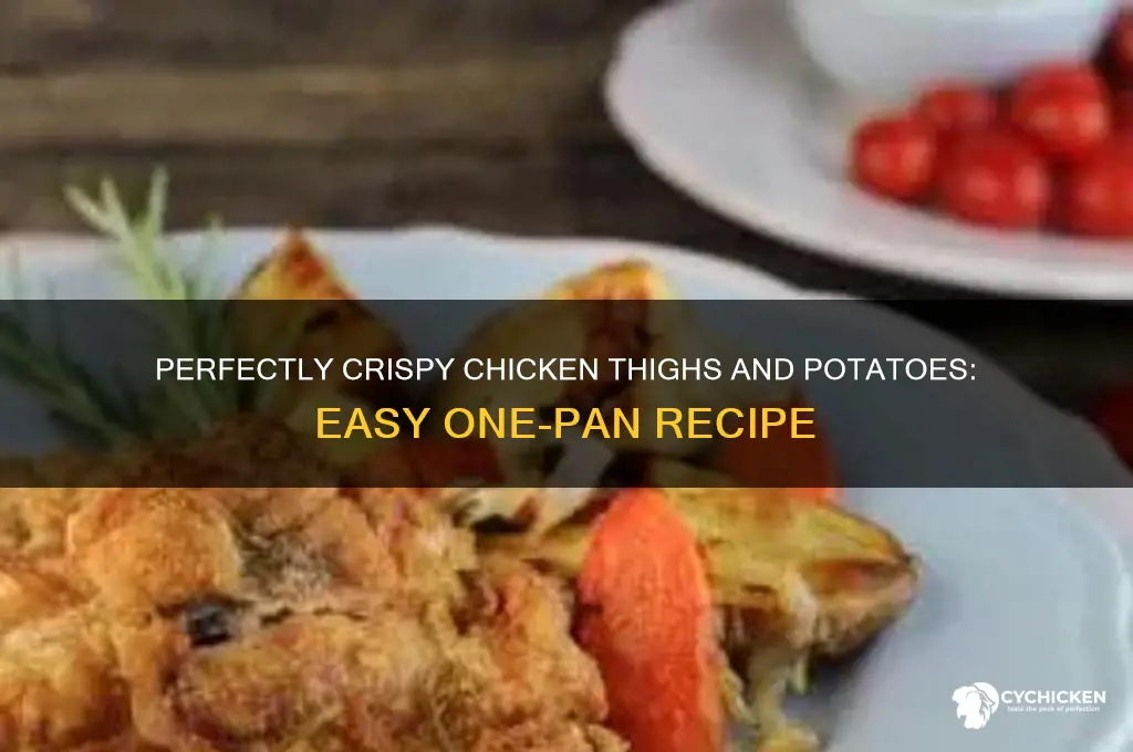 how to cook chicken thighs with potatoes
