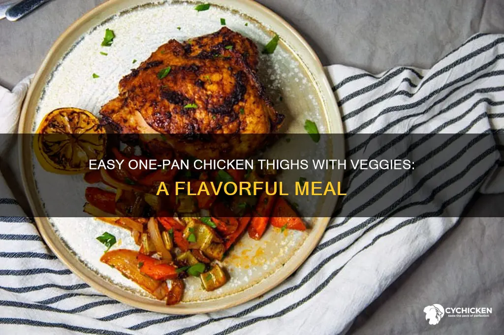 how to cook chicken thighs with vegetables