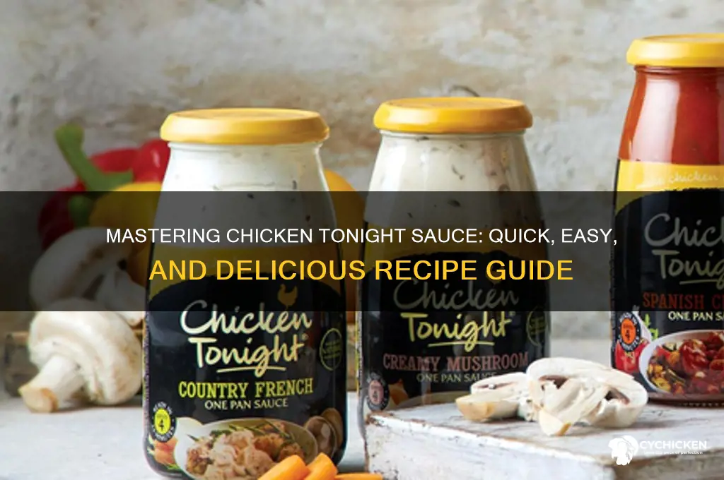 how to cook chicken tonight sauce