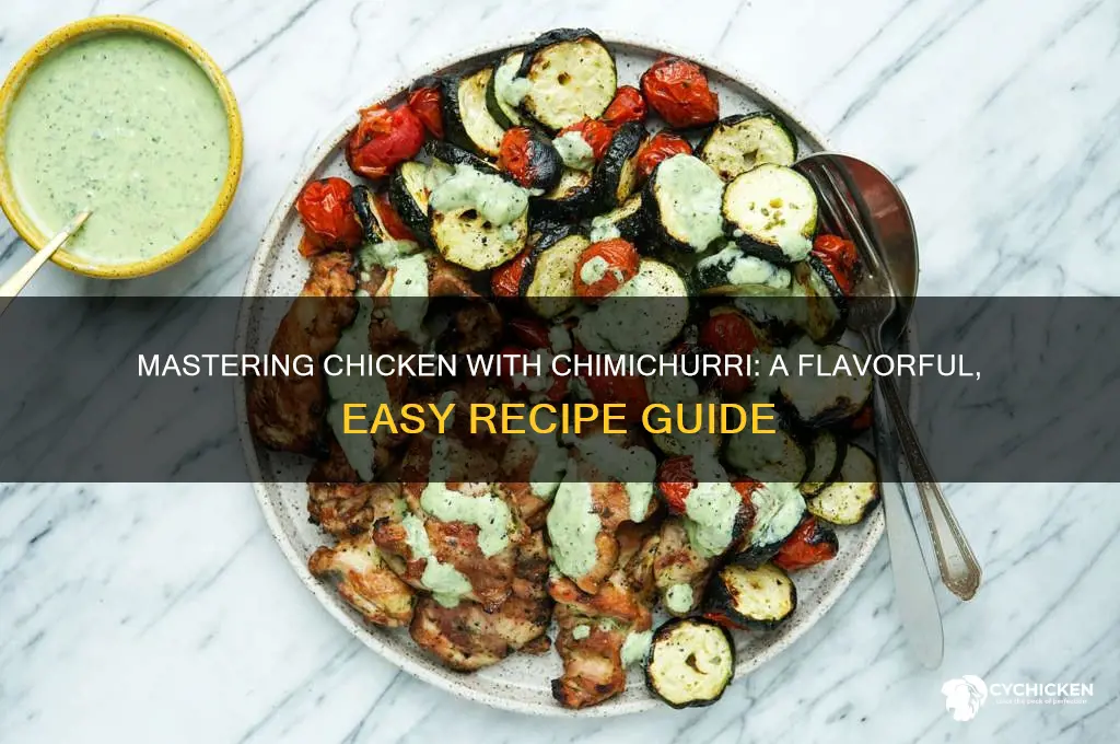 how to cook chicken with chimichurri sauce