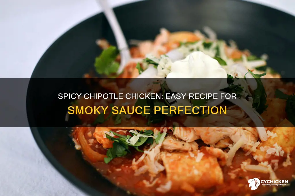 how to cook chicken with chipotle sauce
