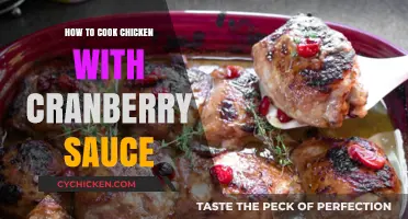 Delicious Cranberry Sauce Chicken: Easy Recipe for a Flavorful Meal