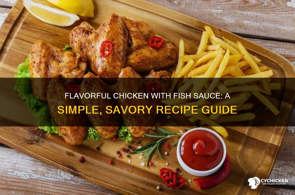 how to cook chicken with fish sauce