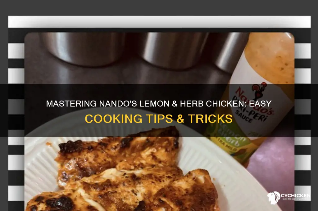 how to cook chicken with nando