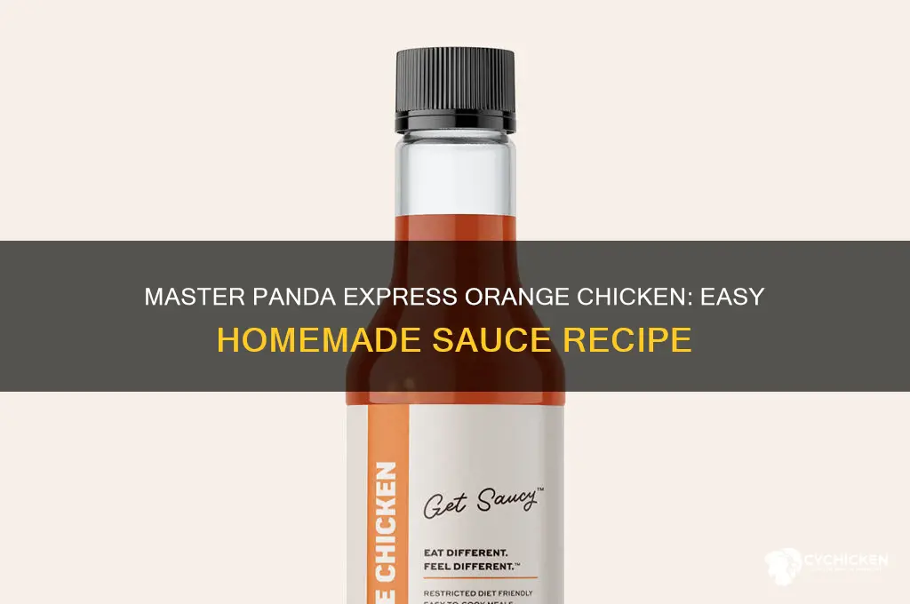 how to cook chicken with panda express orange sauce