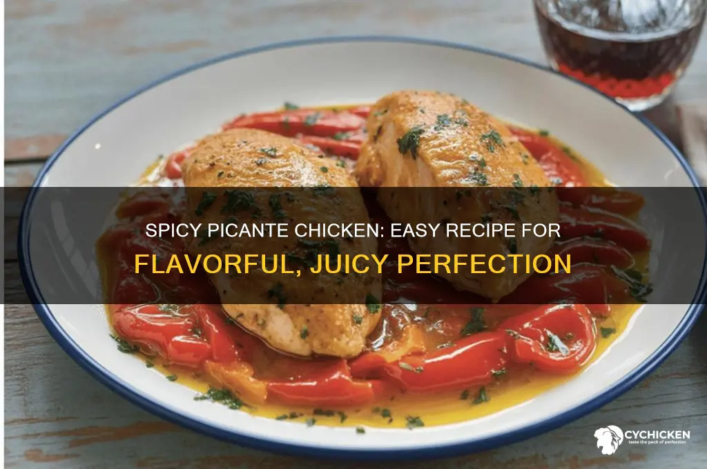how to cook chicken with picante sauce