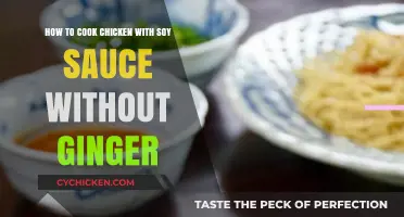 Savory Soy Sauce Chicken Recipe: Ginger-Free Cooking Guide