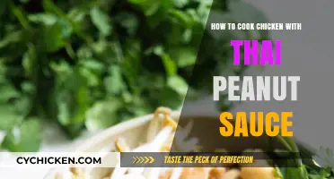 Delicious Thai Peanut Sauce Chicken Recipe: Easy Cooking Guide