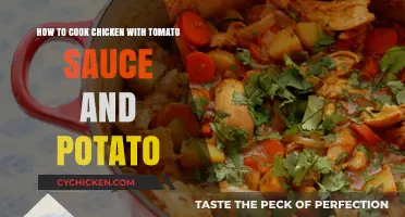 Easy Chicken with Tomato Sauce and Potatoes: A Hearty Meal