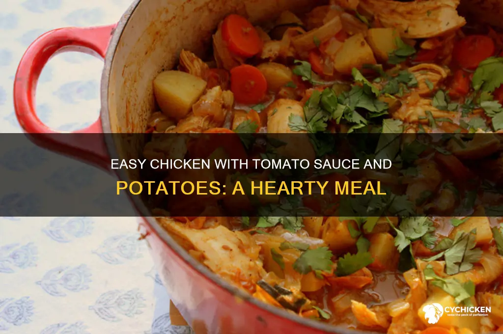 how to cook chicken with tomato sauce and potato