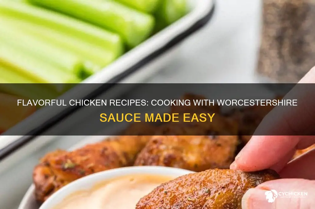 how to cook chicken with worcestershire sauce