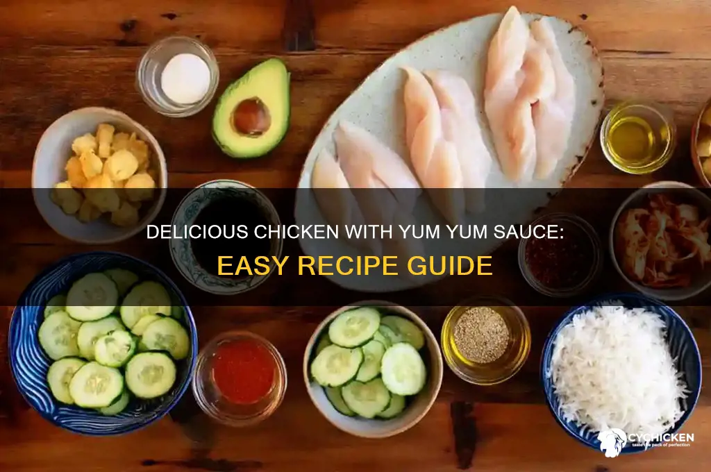 how to cook chicken with yum yum sauce