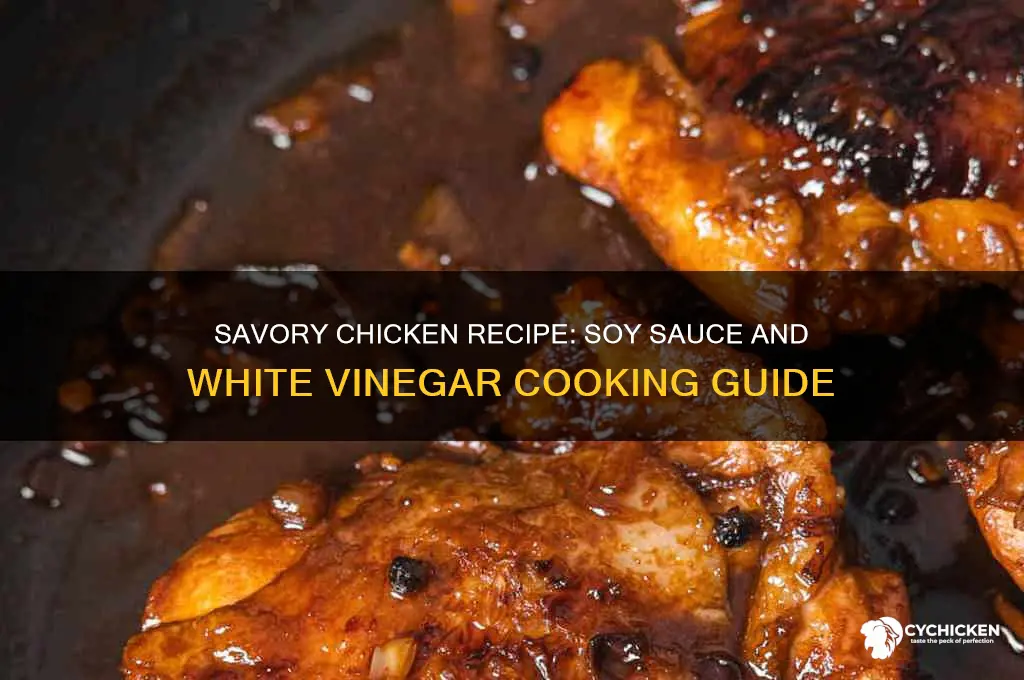 how to cook chicken withsoy sauce and white vinegar