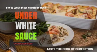 Bacon-Wrapped Chicken in Creamy White Sauce: A Delicious Recipe Guide