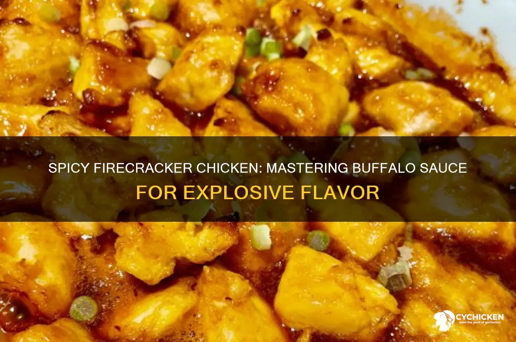 how to cook firecracker chicken buffalo sauce