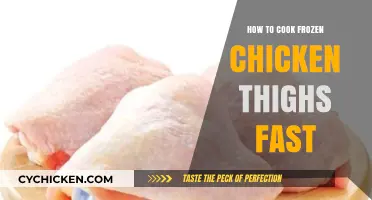 Quick & Easy: Cooking Frozen Chicken Thighs in Minutes