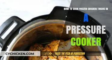Quick Pressure Cooker Method for Juicy Frozen Chicken Thighs
